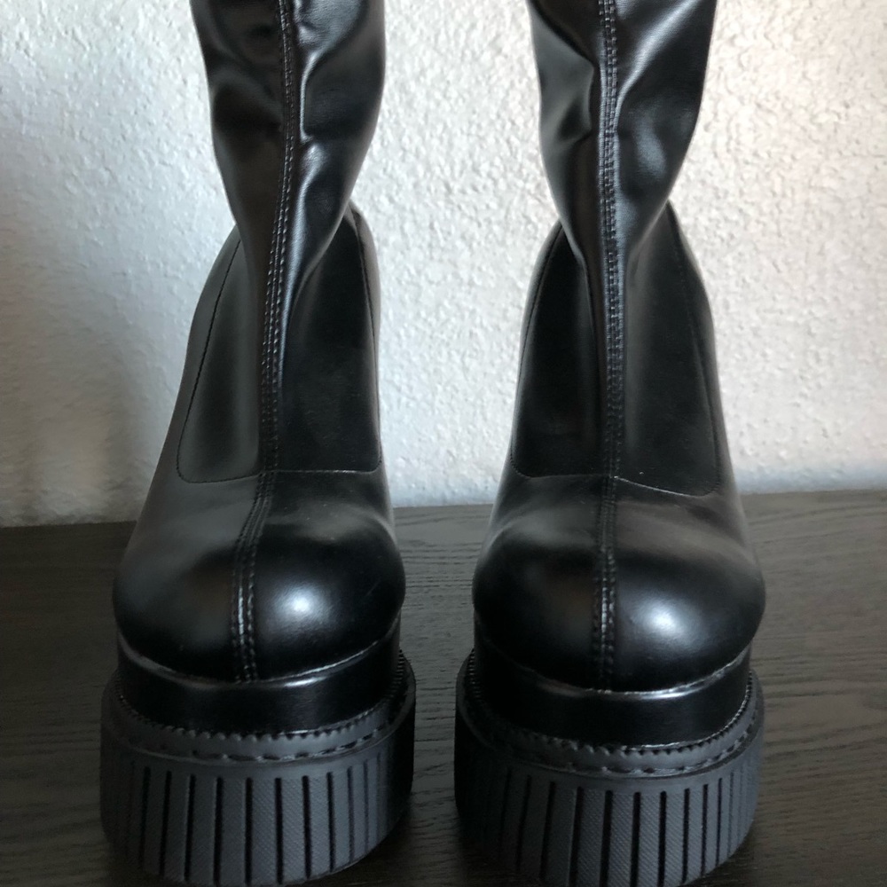 Dolls kill platform boots